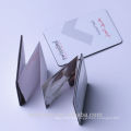 Completo impresso magnético mini endereço telefone livro com espelho